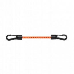 FLEXIBLE RUBBER WITH DOUBLE-SIDED PVC HOOK FOR FASTENING TARPAULIN TENTS TRAMPOLINES