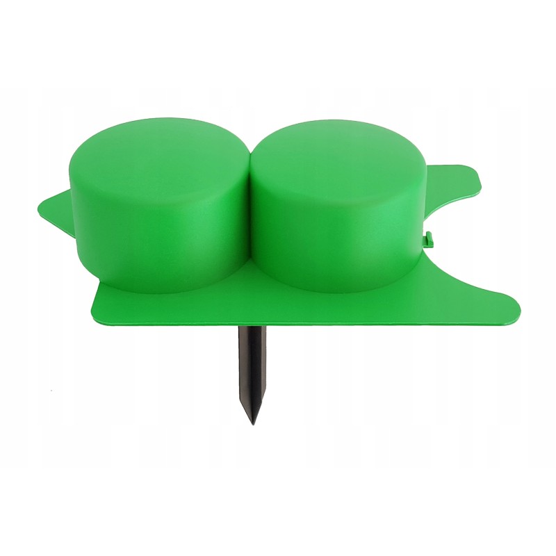 Robi Zielona palisade su rampa