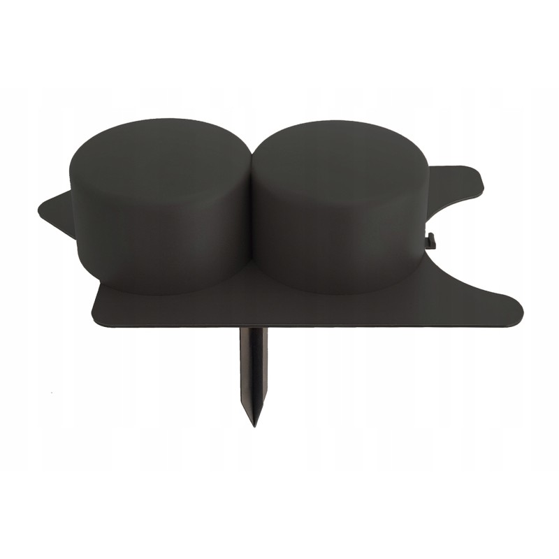 Robi Czarna palisade su rampa