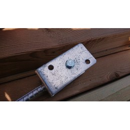 VARŽTAS M10X90 + veržlė + 2x POveržlė