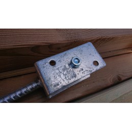 VARŽTAS M10X90 + veržlė + 2x POveržlė