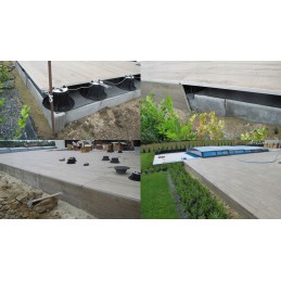 Supports for terrace slabs