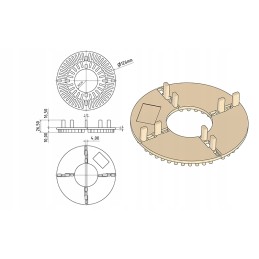 Terrassiplaatide toed