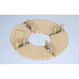Supports for terrace slabs
