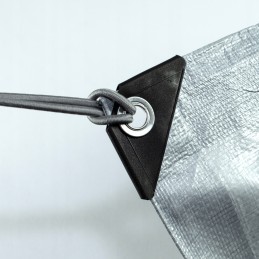 ELASTINGA GUMA SU KAMULIU, PILKA 20cm