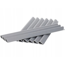 Klipas tvoros juostai, pilka ral7040, su linare