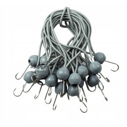 Tento brezento tvirtinimo guma su 10 cm kabliuku