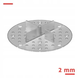 Terases balsts 2 mm - caurspīdīgs