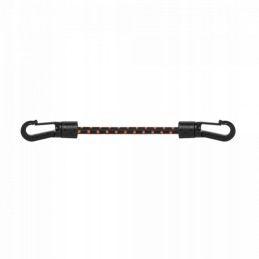 BUNGEE CORD LOCK KABLIS elastinga guma 0,6x40cm, kabliukas-PVC,