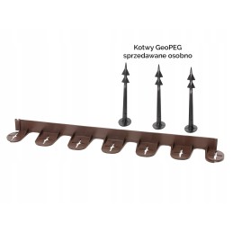 RUDAS vejos KRAŠTAS 60 cm - 1 vnt lankstus SODO KRAŠTAS