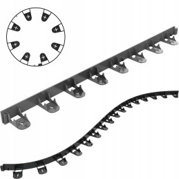 Garden Lawn Edging Flexible UNIBORD 1m