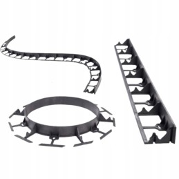 Plastikinis vejos apvadas, vientisas 5,8 cm