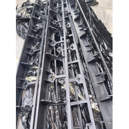 VEJOS KRAŠTAI 4,5cm 1m SODO kraštai PALISADE eco BORDER + 3 inkarai