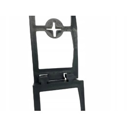 Kraštelis FLEXI juodas 4,5 cm x 100 cm