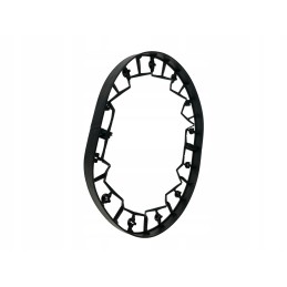 Kraštelis FLEXI juodas 4,5 cm x 100 cm