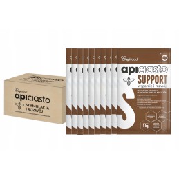 Tortų maistas bitėms apifood support 1 kg x 10 vnt – apifood