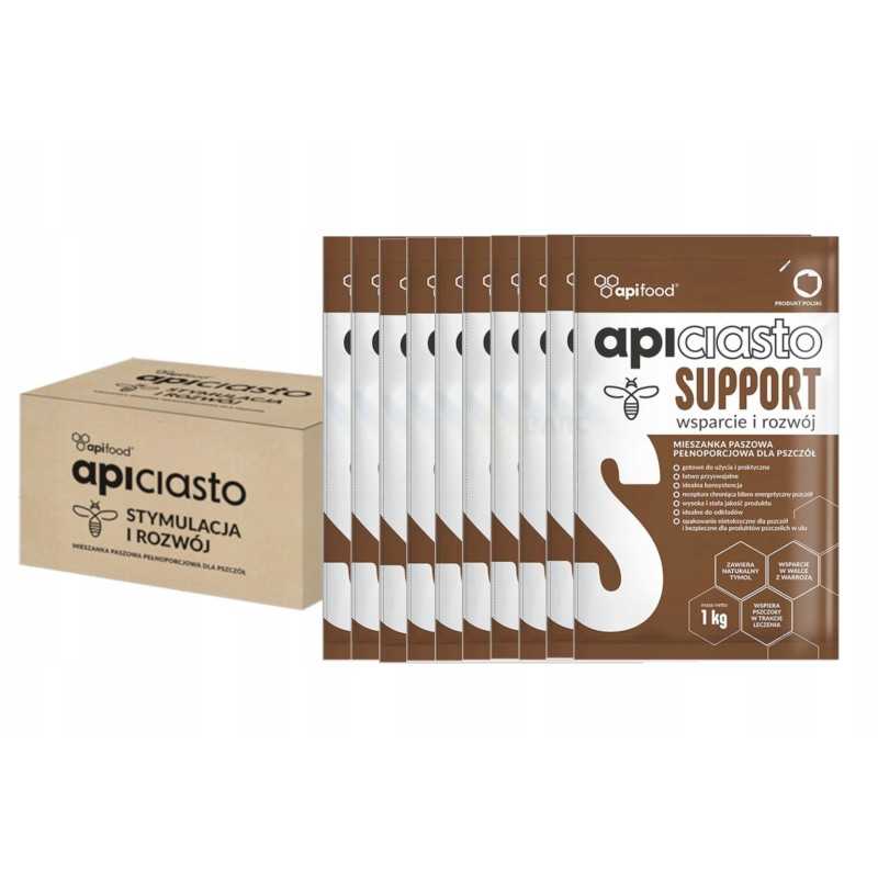 Tortų maistas bitėms apifood support 1 kg x 10 vnt – apifood
