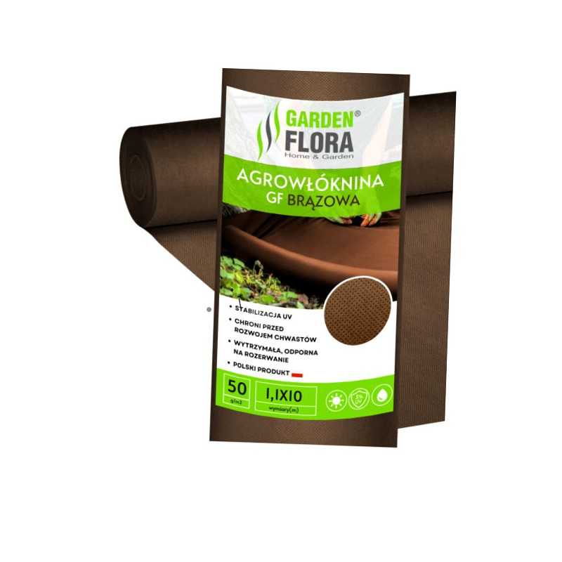 Ruda agrotekstilė 1,1m x 10mb 50g/m2 uv