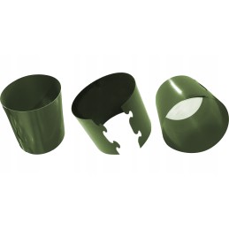 PVC GĖLIŲ vazonas su juostele 20cm x 18cm - 1 vnt.