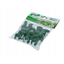 12 laikiklių/gnybtų rinkinys 16mm susuktiems stulpams