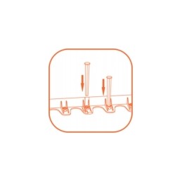 SODO KRAŠTAS, EKO LENTA, VEJA MAXPOL 45 mm x 1 m JUODA