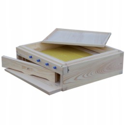 HIGH BOTTOM WITH POLLEN CATCHERS WIELKOPOLSKA 10-frames