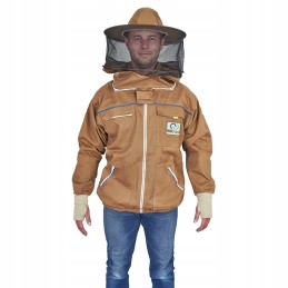 PREMIUM beekeeping sweatshirt with BRCtech hat size M