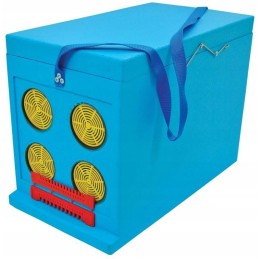 Dadant 6-frame transport box – painted