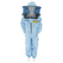Children's jumpsuit with hat, blue,