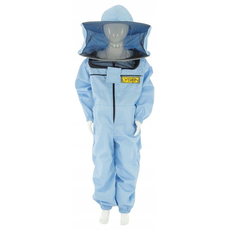 Children's jumpsuit with hat, blue,