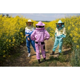 Children's jumpsuit with hat, blue,