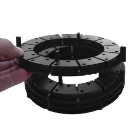 Reguliuojami pagrindo laikikliai A+B 10-20 mm terasos plokštėms