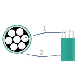 GUMINIS KABELIS Ø 8mm