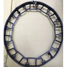 Kraštelis FLEXI juodas 4,5 cm x 100 cm