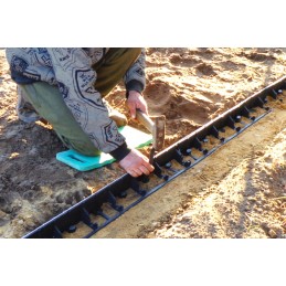 VEJOS KRAŠTAS 7,8 cm SODO KRAŠTAS PALISADA EKO KRAŠTAS PLASTIKAS 1M