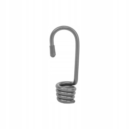 Steel hook for mounting tarpaulins, fabric nets, 10 pcs.