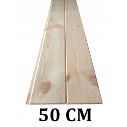Fasado lenta, sofitas, dailylentė, 121x18 mm pušis 50 cm