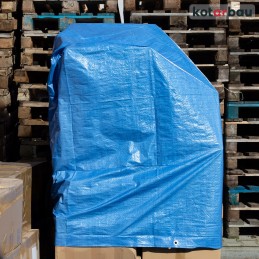 KIŠELĖ 2x2M MĖLYNA VANDENIUI ATLIERIA APSAUGINĖ DENGA FORMA 75G/M2 Dangtis