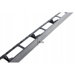 Sodo vejos apvadas, plastikinis, 4,5 cm, 1 m