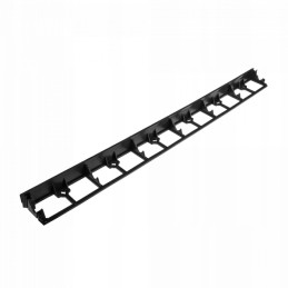 Plastikust aiamuru ääris Bradas 100cmx45mm must