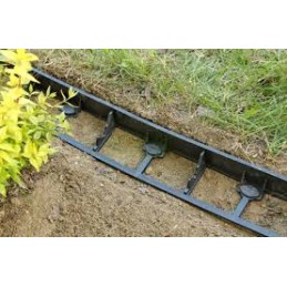 PLASTIKAS EDIM 78 MM BLACK 1M