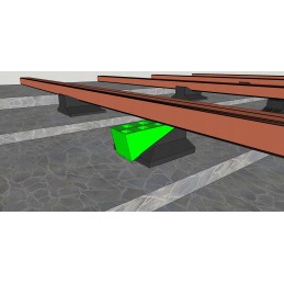 Adjustable decking support 50-85 mm