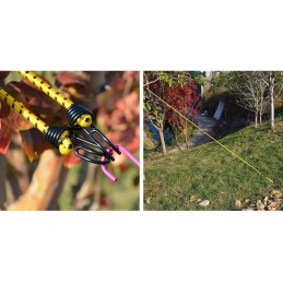 Elastinės virvelės bendro naudojimo - 80 cm