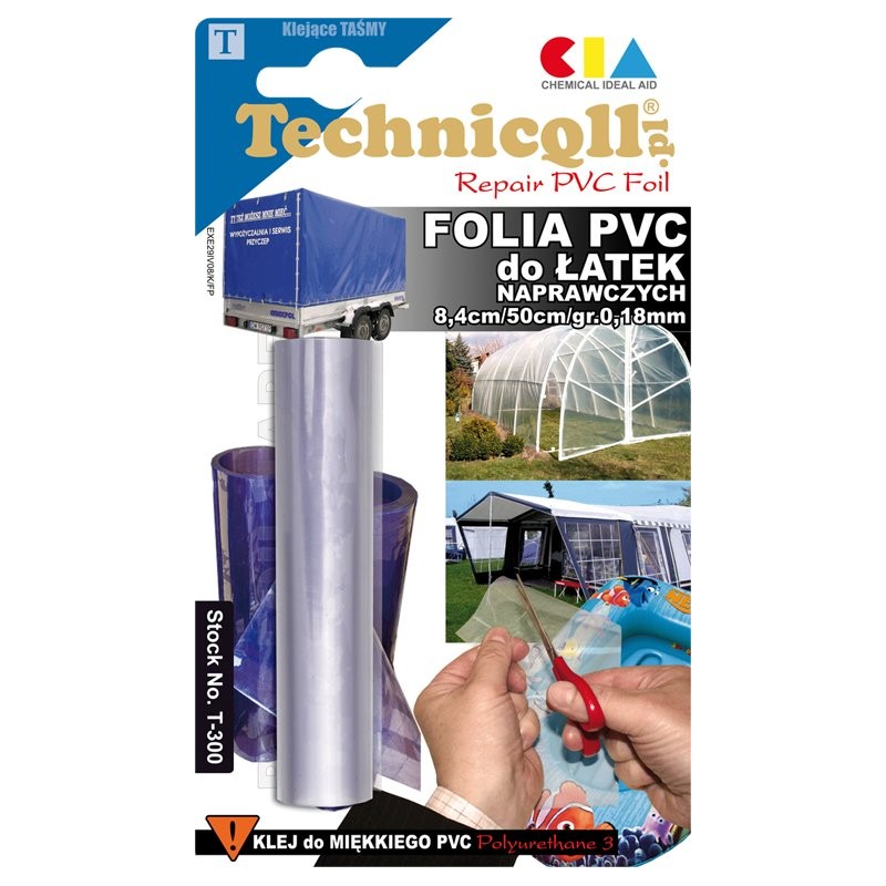 PVC folija taisyti pleistrus