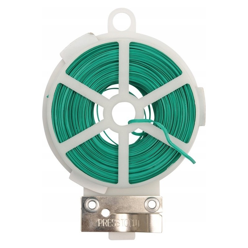 Coated garden wire with cutter - 30 m. Flo