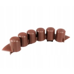 Sodo palisatas 42x11,5x7,5 cm, plastikinis, įvairių spalvų