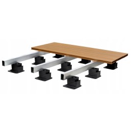 Reguliuojamos terasos atramos 35-65mm sijoms