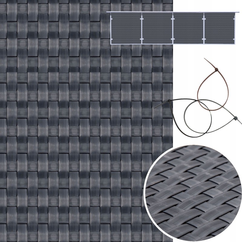 Balkono dangos kilimėlis, Pjaustytas IKI PLIENO DYDŽIO