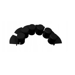 Sodo palisatas 42x11,5x7,5 cm, plastikinis, įvairių spalvų