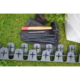 Sodo apvadas 4,5 cm x 80 cm žalias